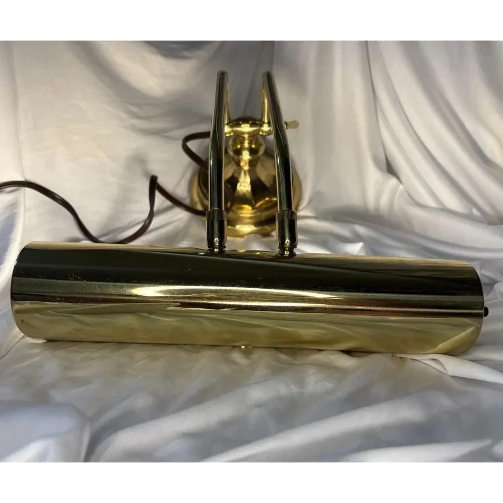 House Of Troy Brass Piano Desk Lamp